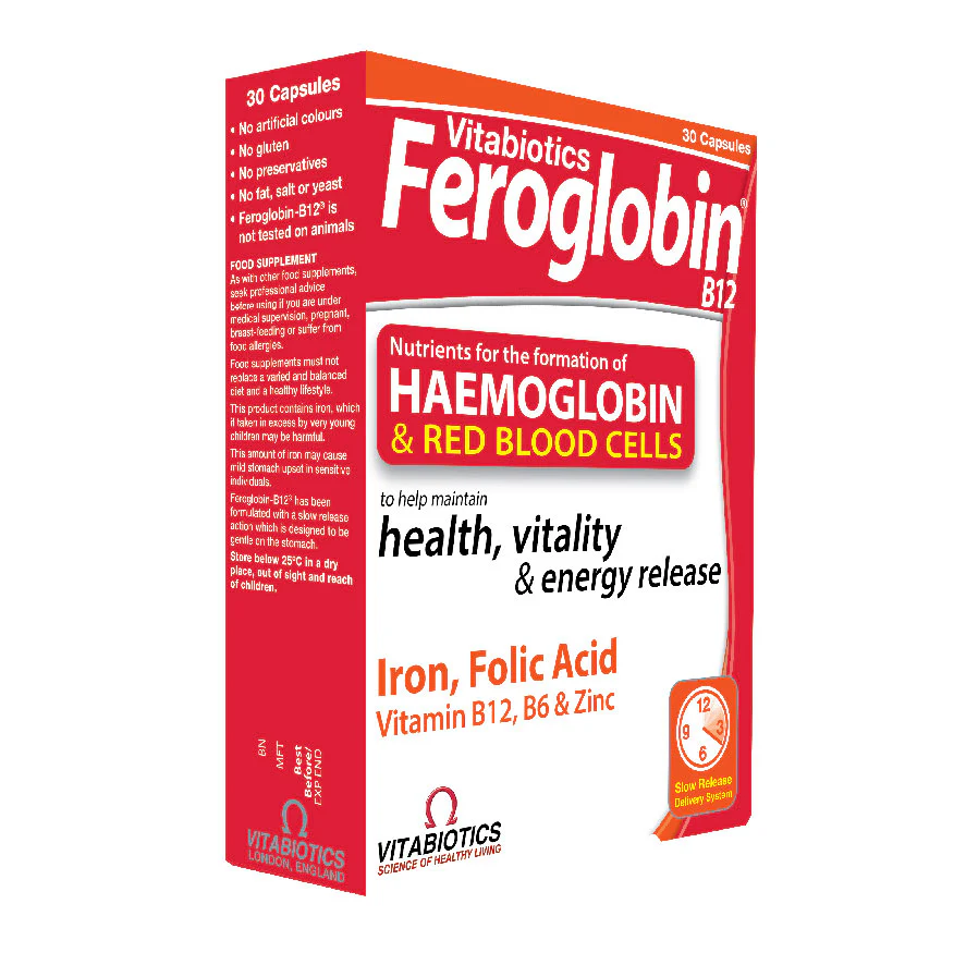 Feroglobin B12 (30 Caps)