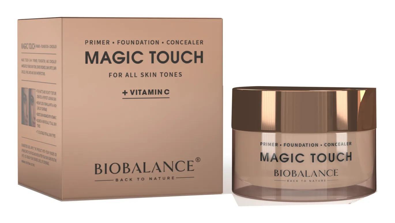 BioBalance Magic Touch 3-in-1: Primer • Foundation • Concealer 30ml
