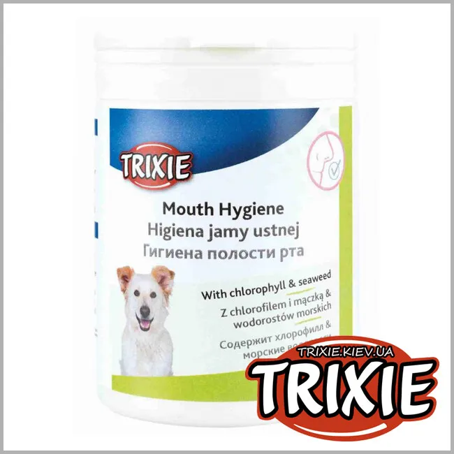 أقراص منتجات العناية TRIXIE للكلاب لنظافة الفم
