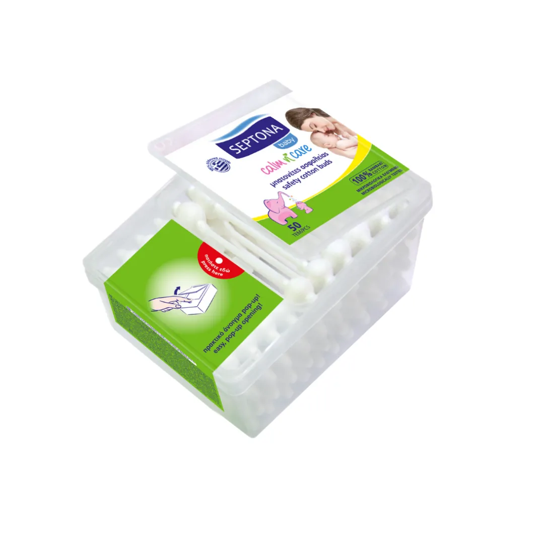 Septona safety cotton buds baby (50pcs)