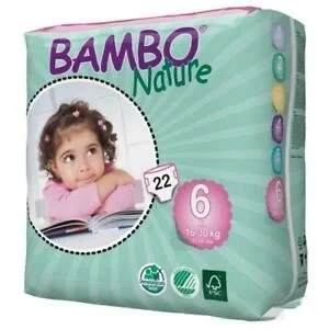 BAMBO NATURE NO#6 (16+ KG) 20 DIAPERS