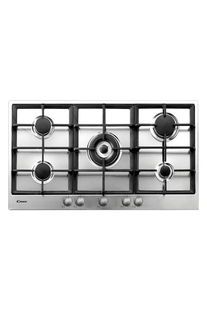 Built-in Candy Hobs 5 Burners 90 cm Stainless Steel