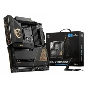 لوحة أم MSI MEG Z790 ACE للألعاب (تدعم معالجات Intel من الجيل الثاني عشر والثالث عشر والرابع عشر وشبكة Wi-Fi 6E)