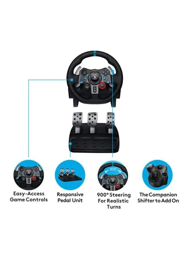 Logitech G29 Driving Force Racing Wheel and Pedals