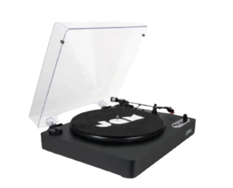 JAM Spun Out Bluetooth Turntable – 33 -1 /3, 45 and 78 RPM Speeds Brand