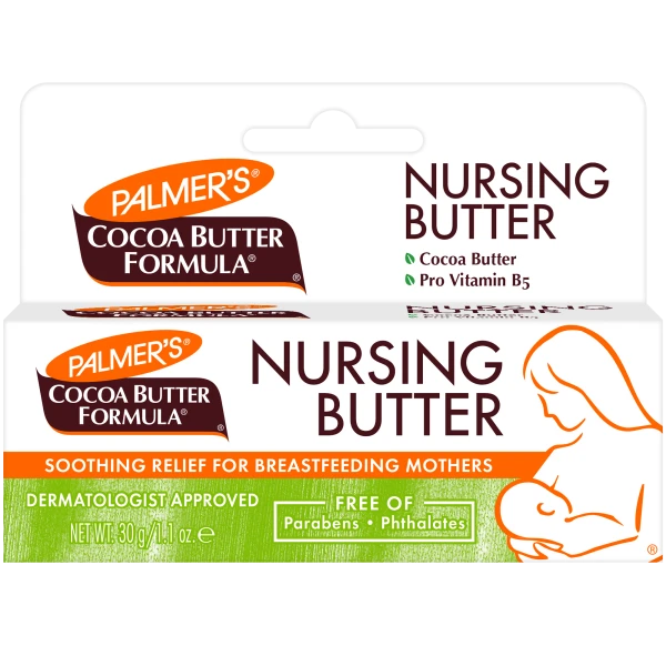 Palmer's Nursing Butter Nipple Cream for Pregnancy and Breastfeeding 30g