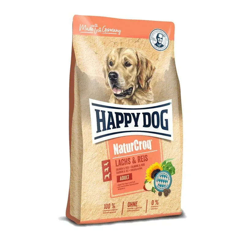 Happy Dog Naturcroq Salmon & Rice 1KG