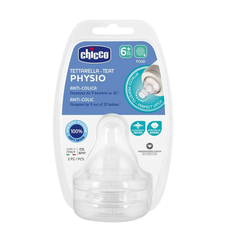 CHICCO PHYSIO TEAT 6M+
