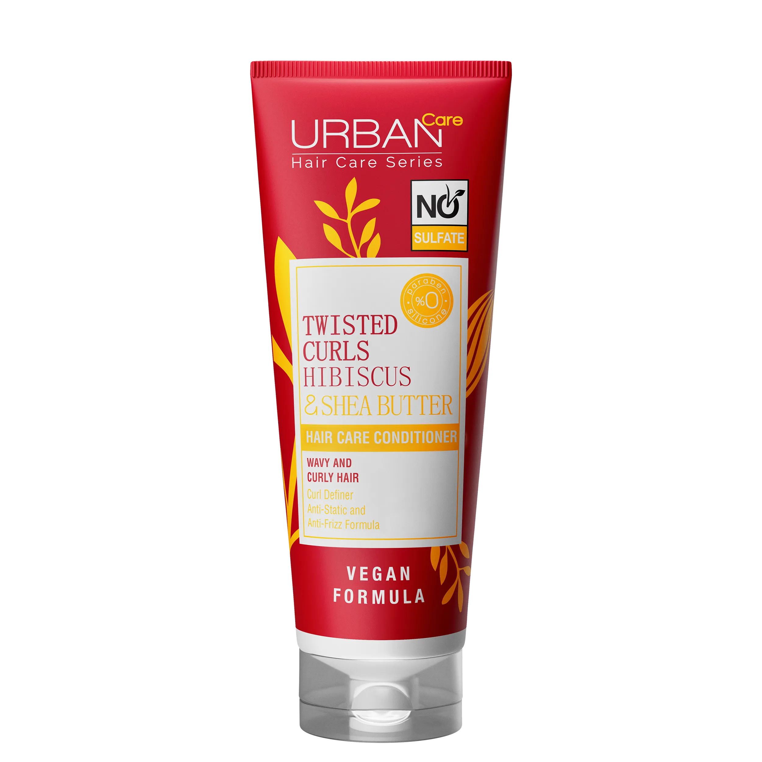 بلسم Urban Care للشعر الكيرلي  الكركديه وزبدة الشيا بدون كبريتات - 250 مل