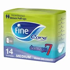 Fine Care Unisex Pull-Ups XL – 14 Diapers