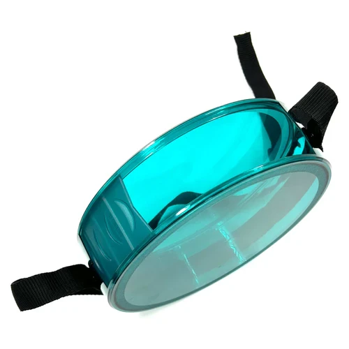 Carrousel Acrylic Round Gift Box with Shoulder Strap 26x7cm Transparent Colored - Pack of 1