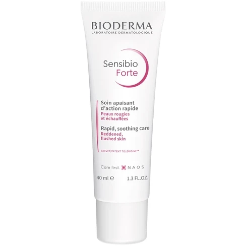 Bioderma Sensibio Forte Soothing Moisturizer For Reddened & Flushed Skin, 40Ml