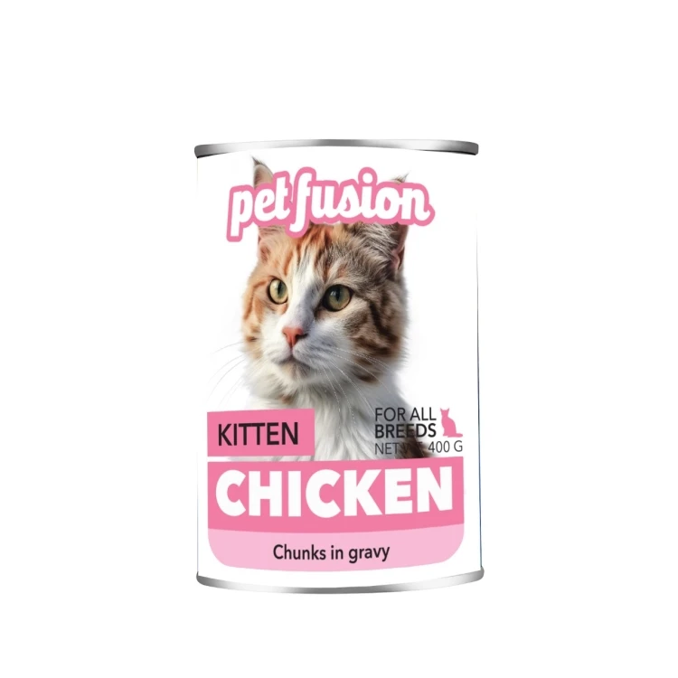Wet Pet Fuajon Cat Kitten Chicken 400g - 12 Pieces