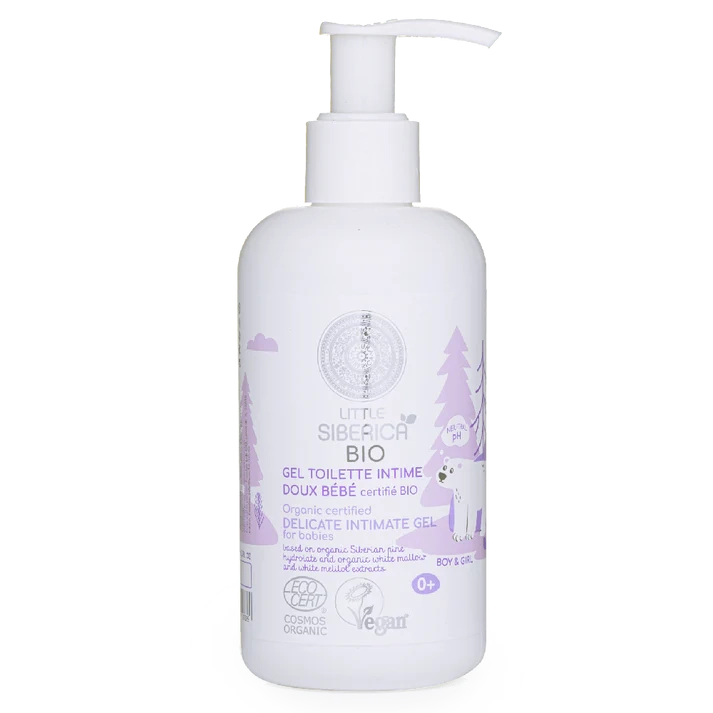 Little Siberica Organic Certified Delicate Intimate Gel for Babies, 250 ml