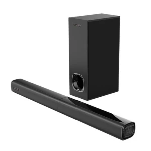 نظام مكبر الصوت Porodo Soundtec 2.1CH Bluetooth Soundbar بقوة 100 وات - أسود