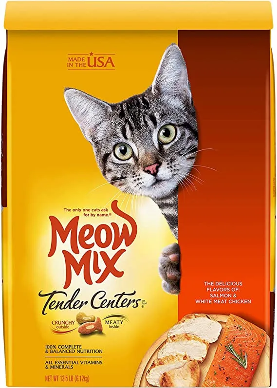 MEOW MIX TENDER TURKEY&SALMON 1.36 KG